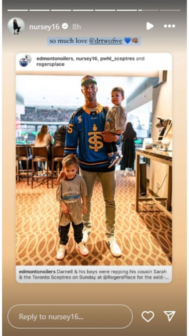 Are Sarah Nurse And Darnell Nurse Related? Details To Know